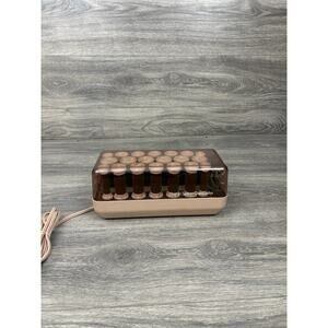 Clairol Custom Care Setter Hair Hot Rollers Curlers Model KF-20 With Clips!